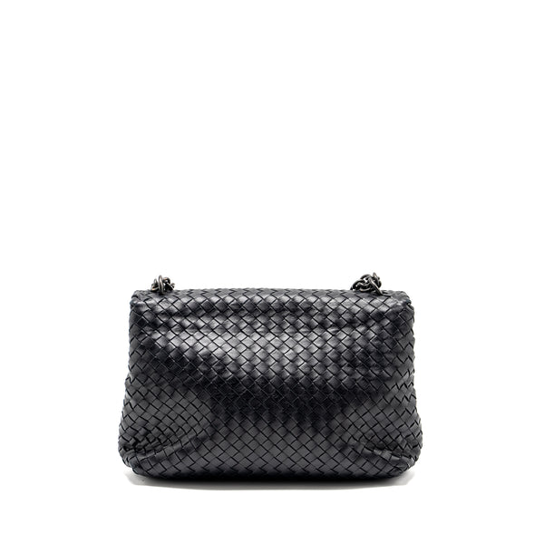 Bottega Veneta Olympia Bag Leather Black with Black Hardware