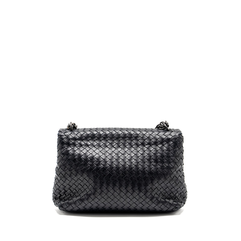 Bottega Veneta Olympia Bag Leather Black with Black Hardware