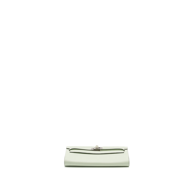 Hermes Kelly To Go Epsom Vert Fizz SHW Stamp B