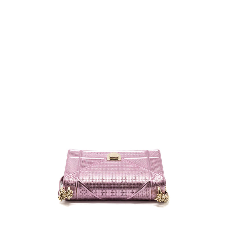 Dior Diorama Bag Metallic Pink LGHW
