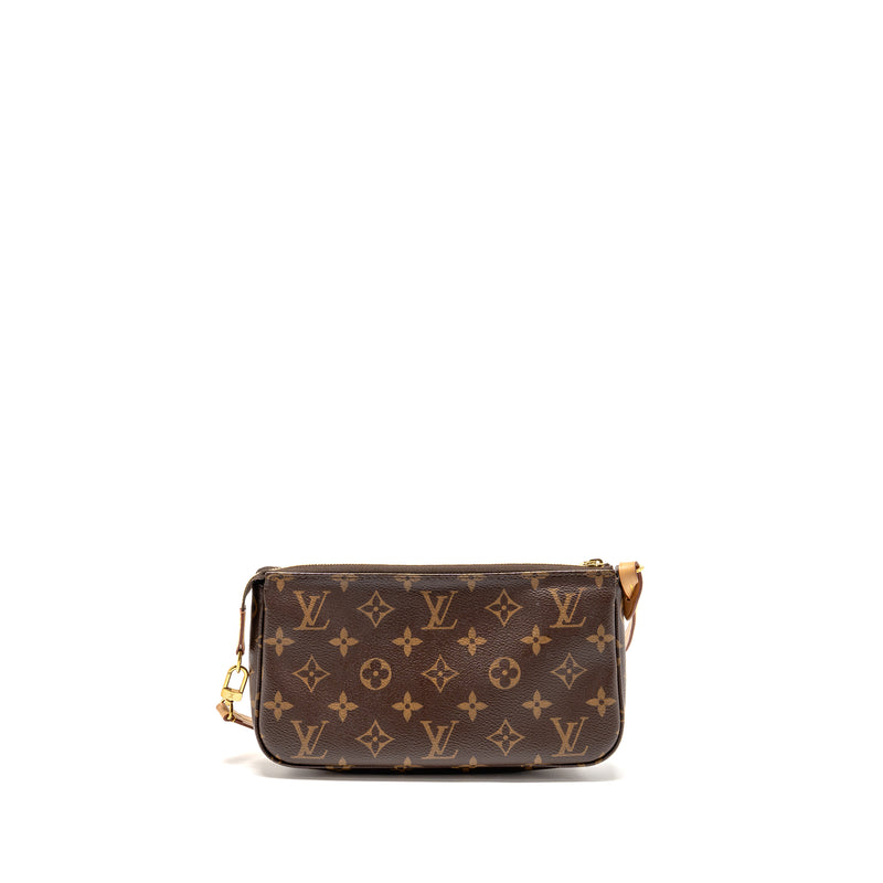Louis Vuitton Pochette Accessories Monogram Canvas GHW