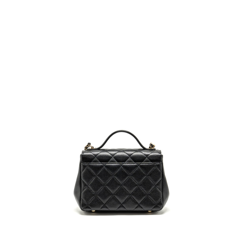 Chanel Small Business Affinity Caviar Black LGHW