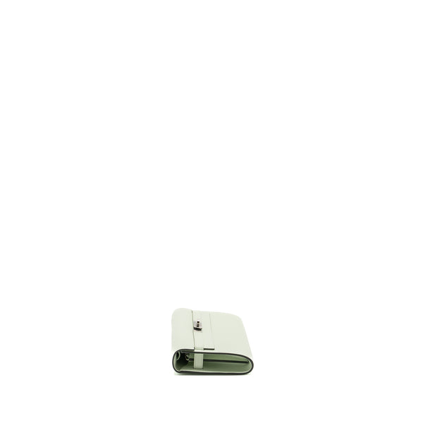 Hermes Kelly To Go Epsom Vert Fizz SHW Stamp B