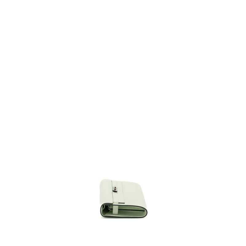 Hermes Kelly To Go Epsom Vert Fizz SHW Stamp B