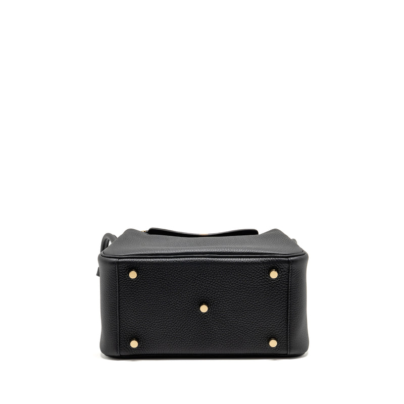 Hermes Lindy 26 Clemence black GHW stamp K