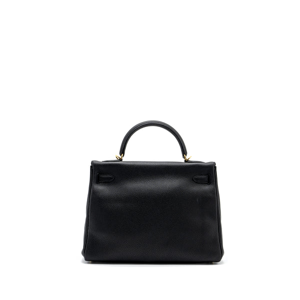 Hermes kelly 32 togo black GHW stamp A