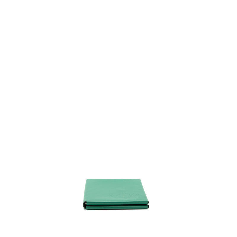 Hermes Calvi Pochette MM Evercolor Vert Vertigo/ Vert Titien SHW Stamp C