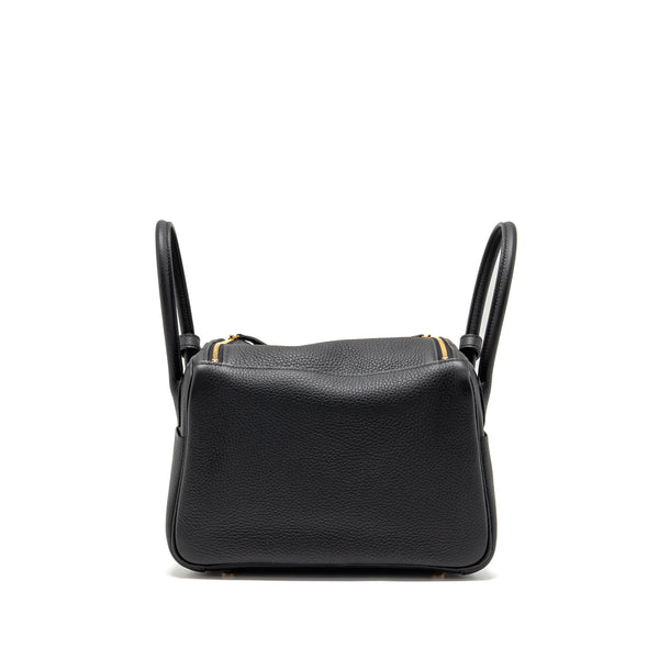 Hermes Lindy 26 Clemence black GHW stamp K