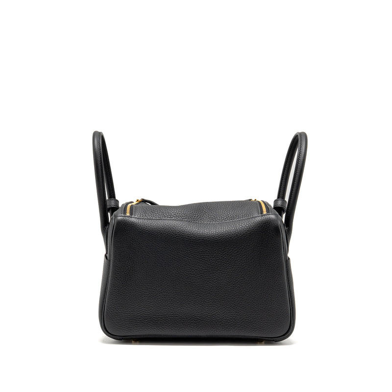 Hermes Lindy 26 Clemence black GHW stamp K