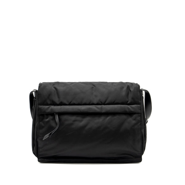 Prada Padded Re-Nylon Shoulder Bag Black SHW