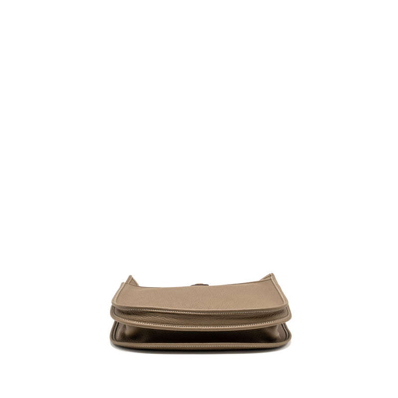 Hermes Evelyne 29 Clemence Etoupe SHW Stamp Z