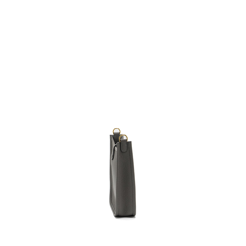 Hermes mini evelyne clemence gris Meyer GHW stamp U