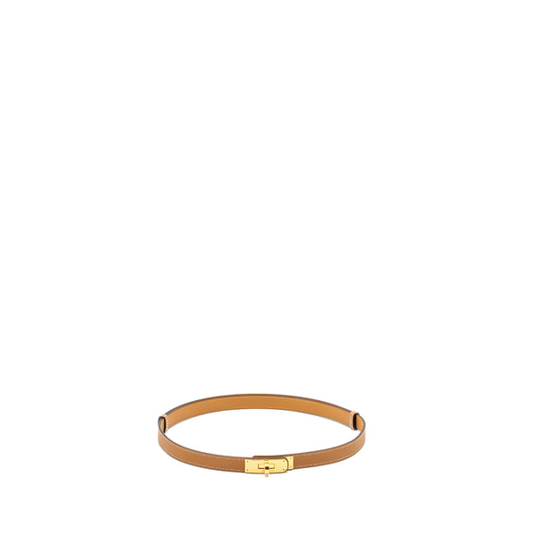 Hermes Kelly 18 Belt Epsom Gold GHW Stamp B