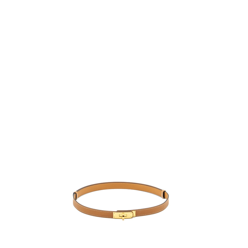 Hermes Kelly 18 Belt Epsom Gold GHW Stamp B