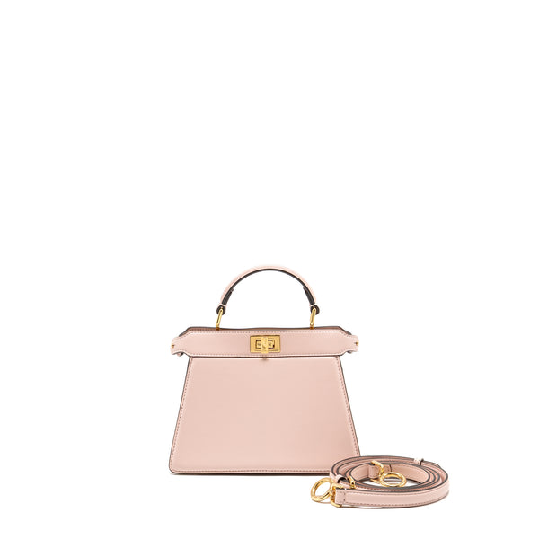Fendi Mini Peekaboo ISEEU Petite Bag Calfskin Pale Pink GHW