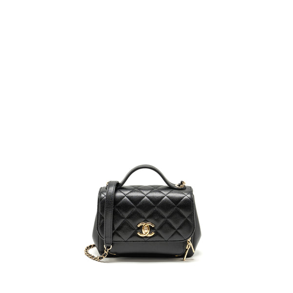 Chanel Small Business Affinity Caviar Black LGHW