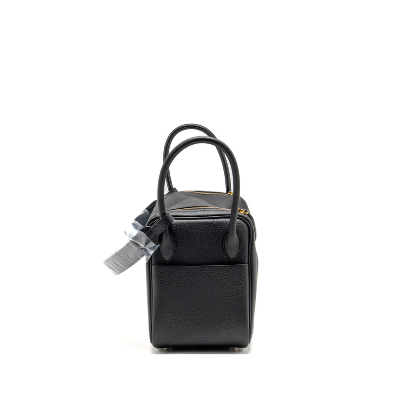 Hermes Lindy 26 Clemence black GHW stamp K