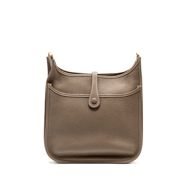 Hermes Evelyne 29 Clemence Etoupe SHW Stamp U