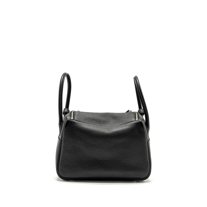 Hermes Lindy 26 Clemence Black SHW Stamp C