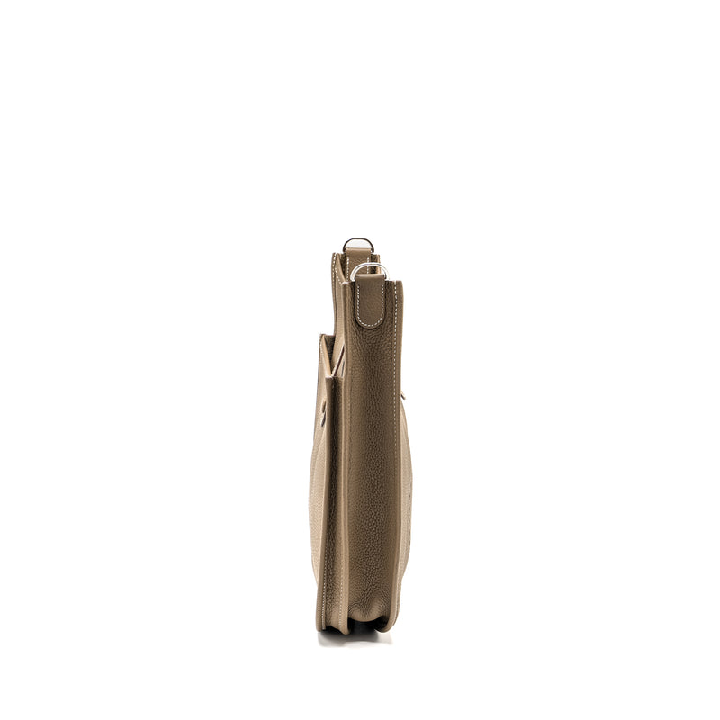 Hermes Evelyne 29 Clemence Etoupe SHW Stamp Z
