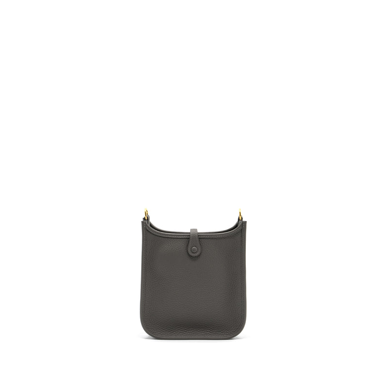 Hermes mini evelyne clemence gris Meyer GHW stamp U