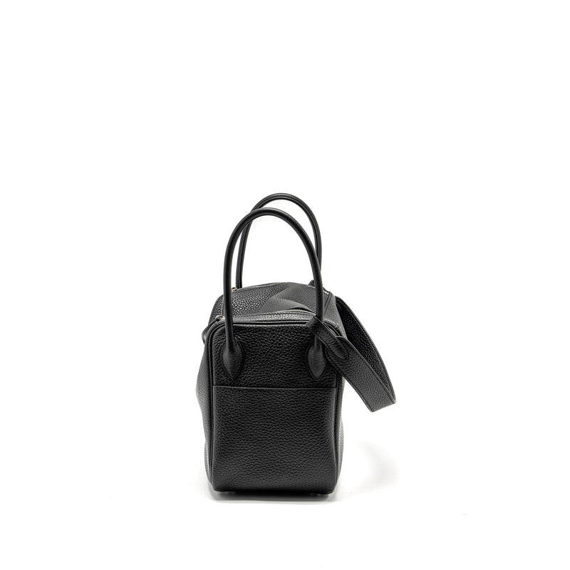 Hermes Lindy 26 Clemence Black SHW Stamp C