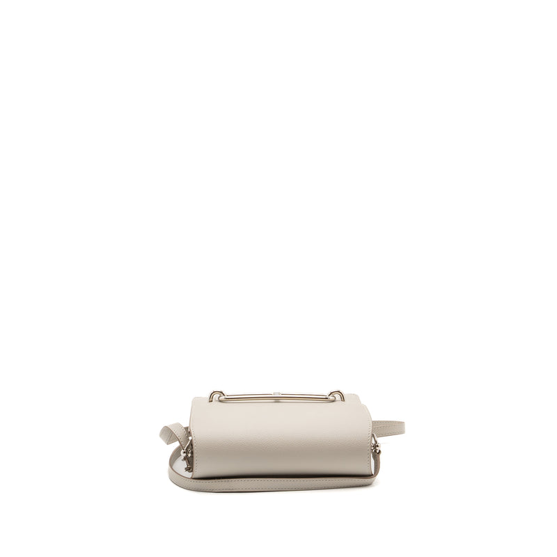 Hermes mini roulis evercolor gris perle SHW stamp D