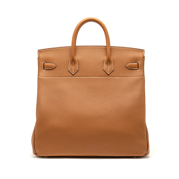 Hermes Hac Birkin 40 Togo Gold SHW Stamp B