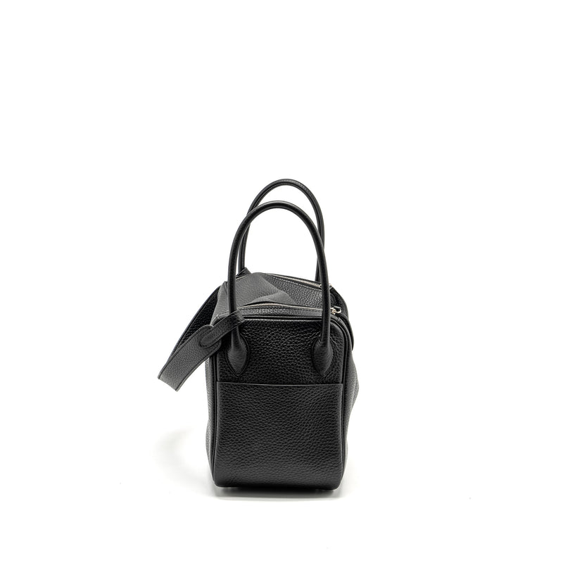 Hermes Lindy 26 Clemence Black SHW Stamp C