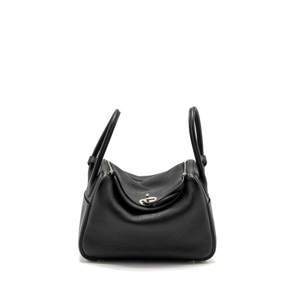 Hermes Lindy 26 Clemence Black SHW Stamp C
