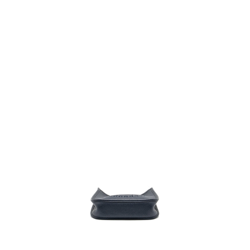 Hermes mini evelyn clemence blue nuit GHW stamp Y