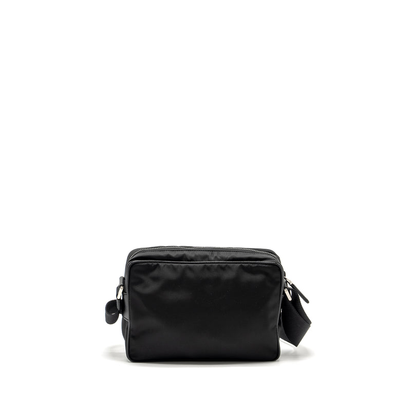 Prada Re-nylon Shoulder Bag Black SHW