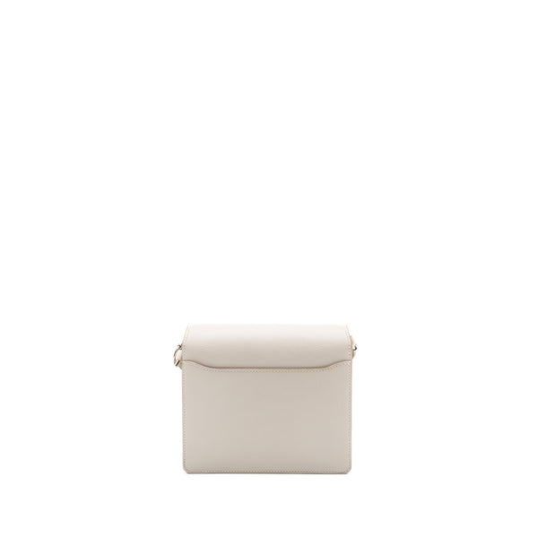 Hermes mini roulis evercolor gris perle SHW stamp D