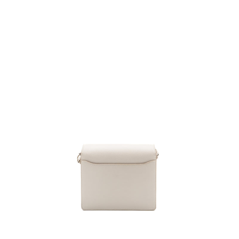 Hermes mini roulis evercolor gris perle SHW stamp D