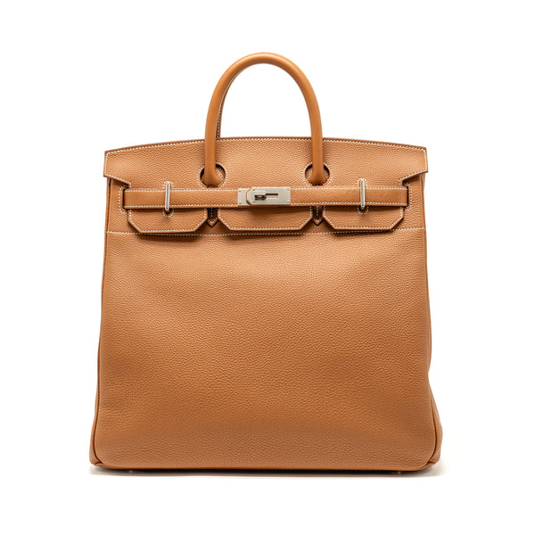 Hermes Hac Birkin 40 Togo Gold SHW Stamp B