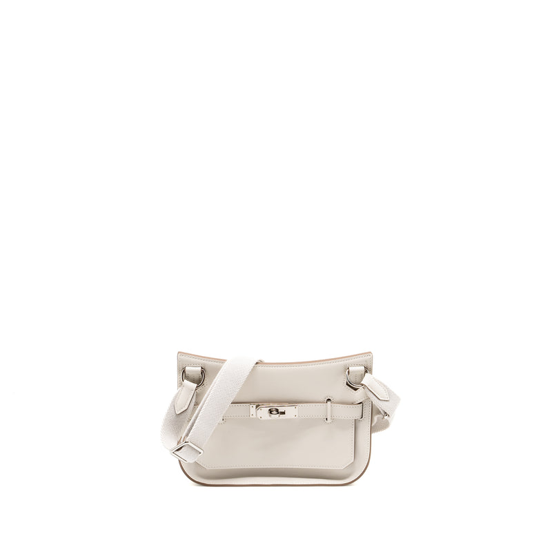 Hermes Mini Jypsiere Swift Gris Pale SHW Stamp B