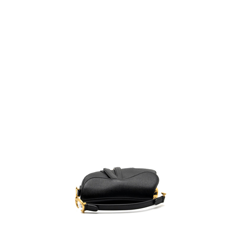 Dior Mini Saddle Bag Calfskin Black GHW