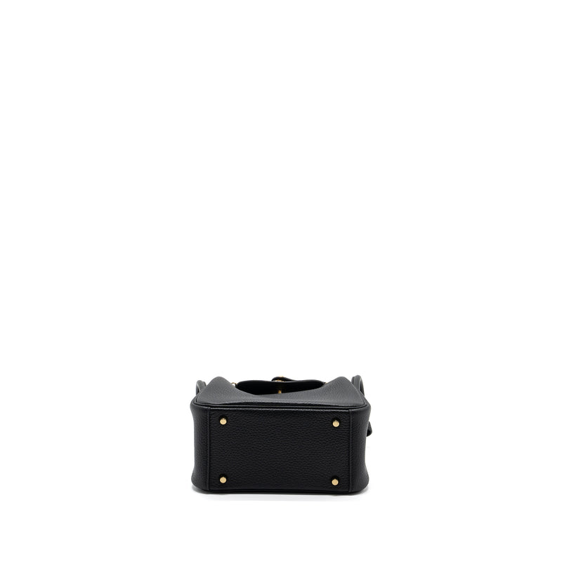 Hermes mini lindy celemence black GHW stamp B