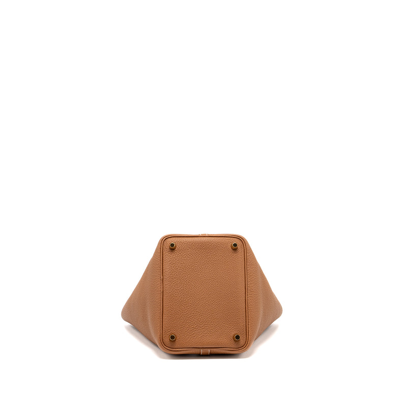 Hermes Picotin 18 Lock Bag Taurillon Maurice Gold GHW Stamp Y