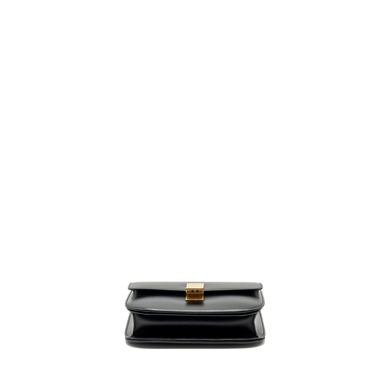 Celine Medium Classic Box Bag Calfskin Black GHW