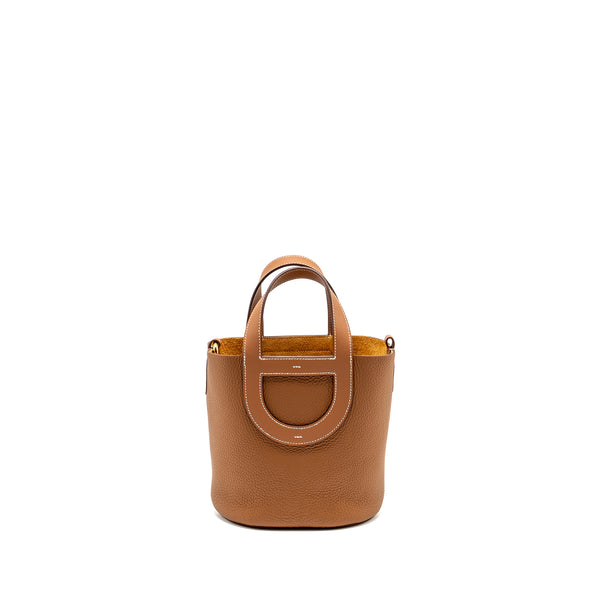 Hermes in-the-loop 18 Clemence Gold GHW Stamp B