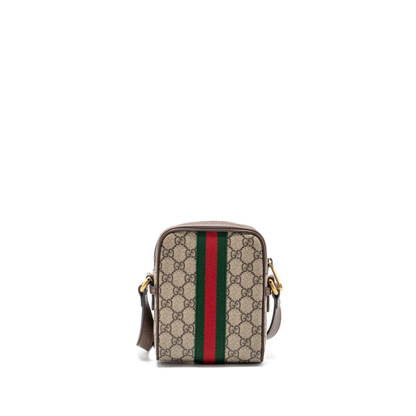 Gucci Ophidia GG shoulder bag canvas/ leather multicolour GHW