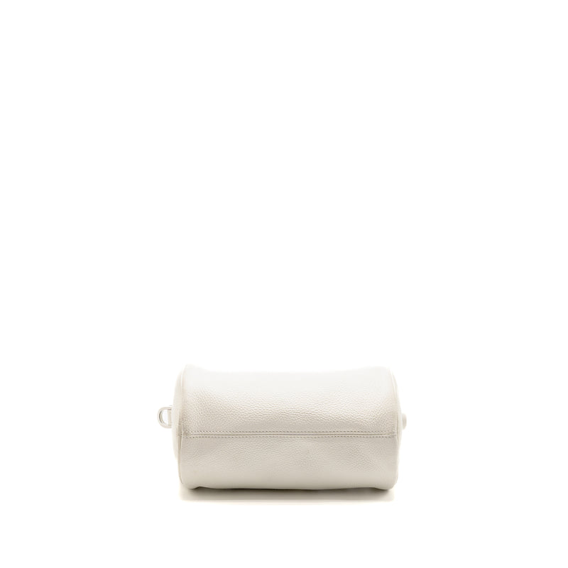 Dior Homme x Daniel Arsham Roller Messager Bag Grained Calfskin White SHW