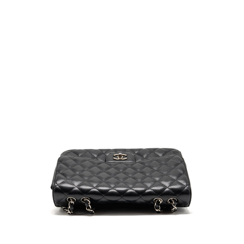 Chanel Jumbo Classic Single Flap Bag Caviar Black SHW