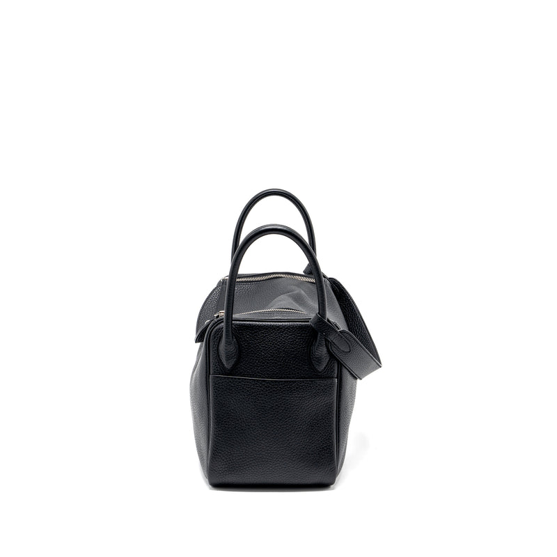 Hermes Lindy 30 Clemence Black SHW Stamp C