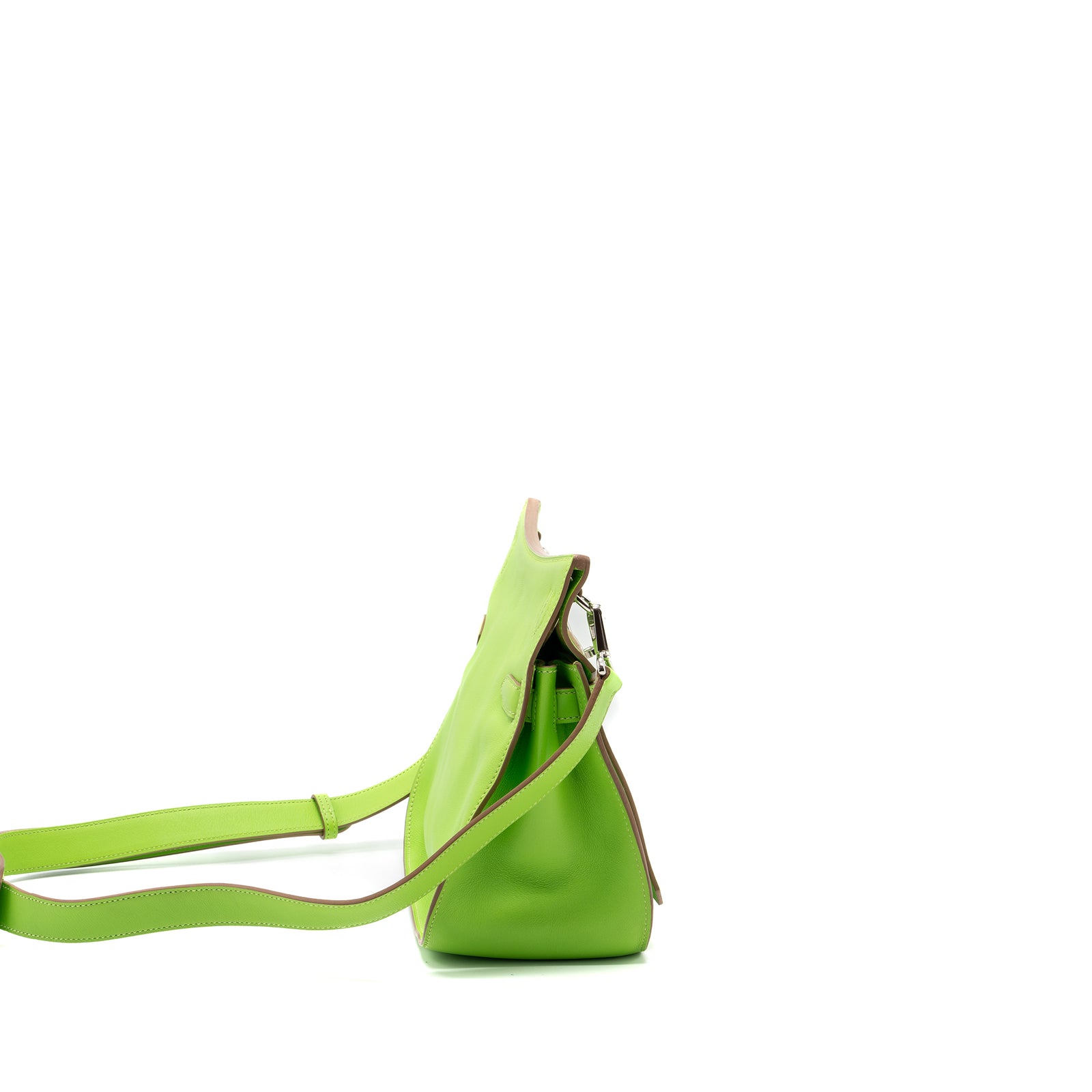 Hermes Jypsiere 28 swift kiwi SHW Stamp Square P