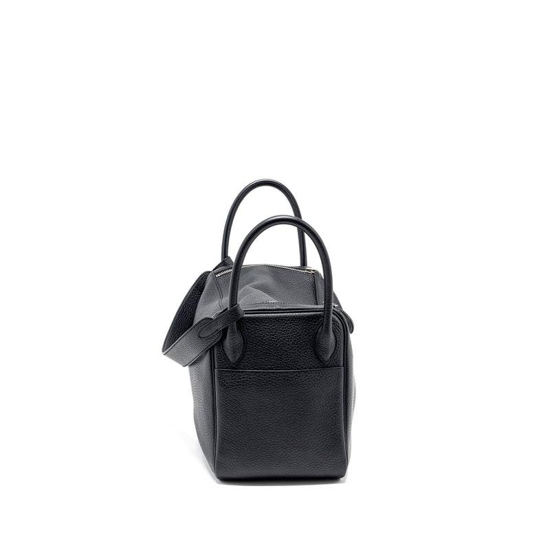 Hermes Lindy 30 Clemence Black SHW Stamp C