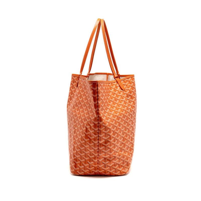 Goyard Saint Louis GM tote bag goyardine canvas orange SHW