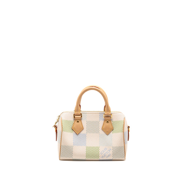 Louis Vuitton Speedy Bandouliere 20 Damier Giant Canvas Multicolour GHW