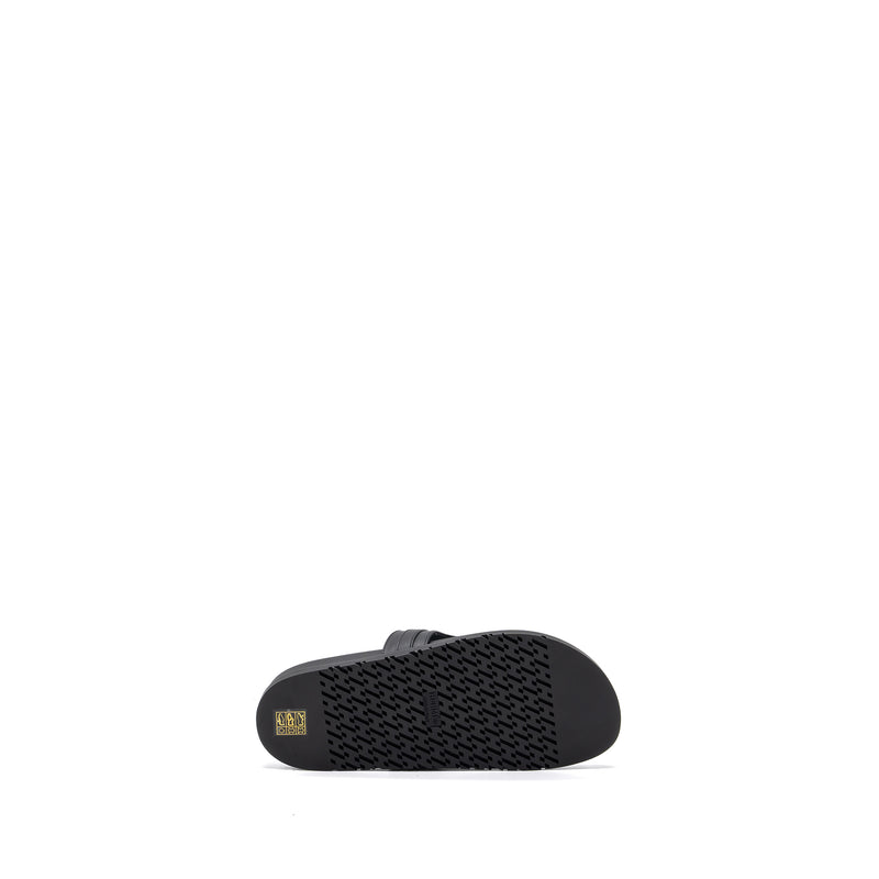 Hermes Size 39 Empire Sandals Calfskin Black SHW